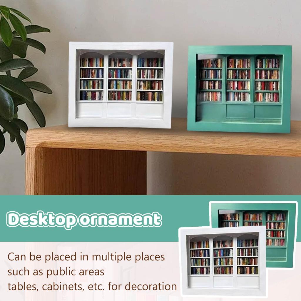 Anxiety Bookshelf Book Creative Gift Desktop Ornaments