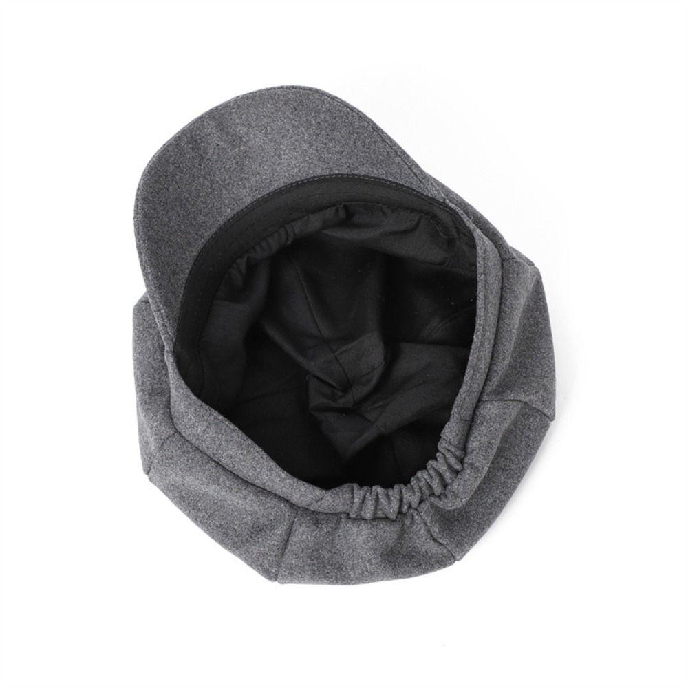 Vintage Beret Hat Cute Cat Ears Octagonal Cap Fashion Peaked Caps for Women Girls