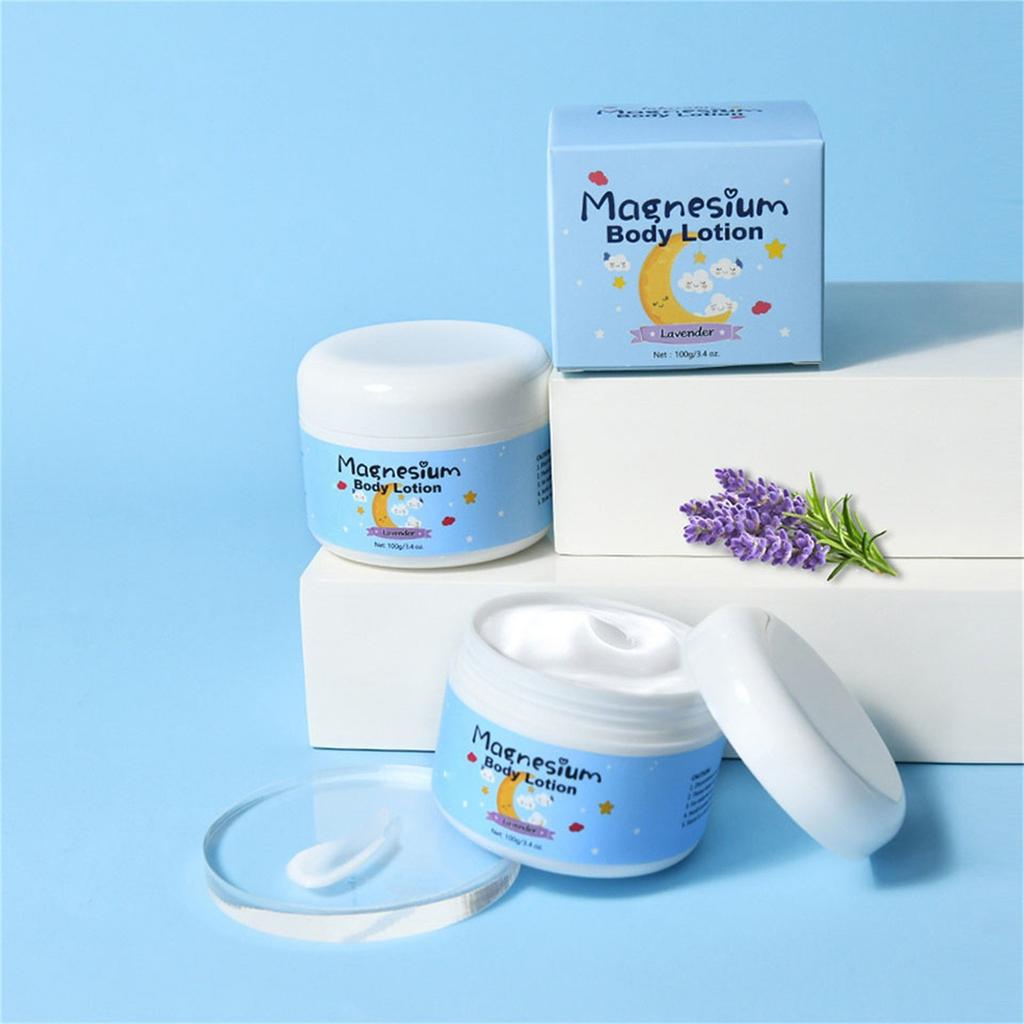 Magnesium Lotion For Kids Sleep & Calm: Topical Magnesium Cream Supports Children Bedtime & Night Calming - Free Of Melatonin,Lavender