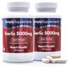 SimplySupplements Чеснок 5000 мг, Здоровье сердца 360 капсул