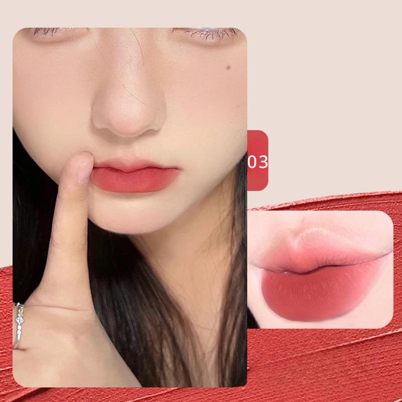 HEY.YUE Air Soft Matte Velvet Отбеливающая помада естественно нелипкая и не легко прилипает к грязи для губ