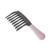 Weshin Rubber Grip Dual Curve Wave Perm Hair Tool, Pink, 1 Piece