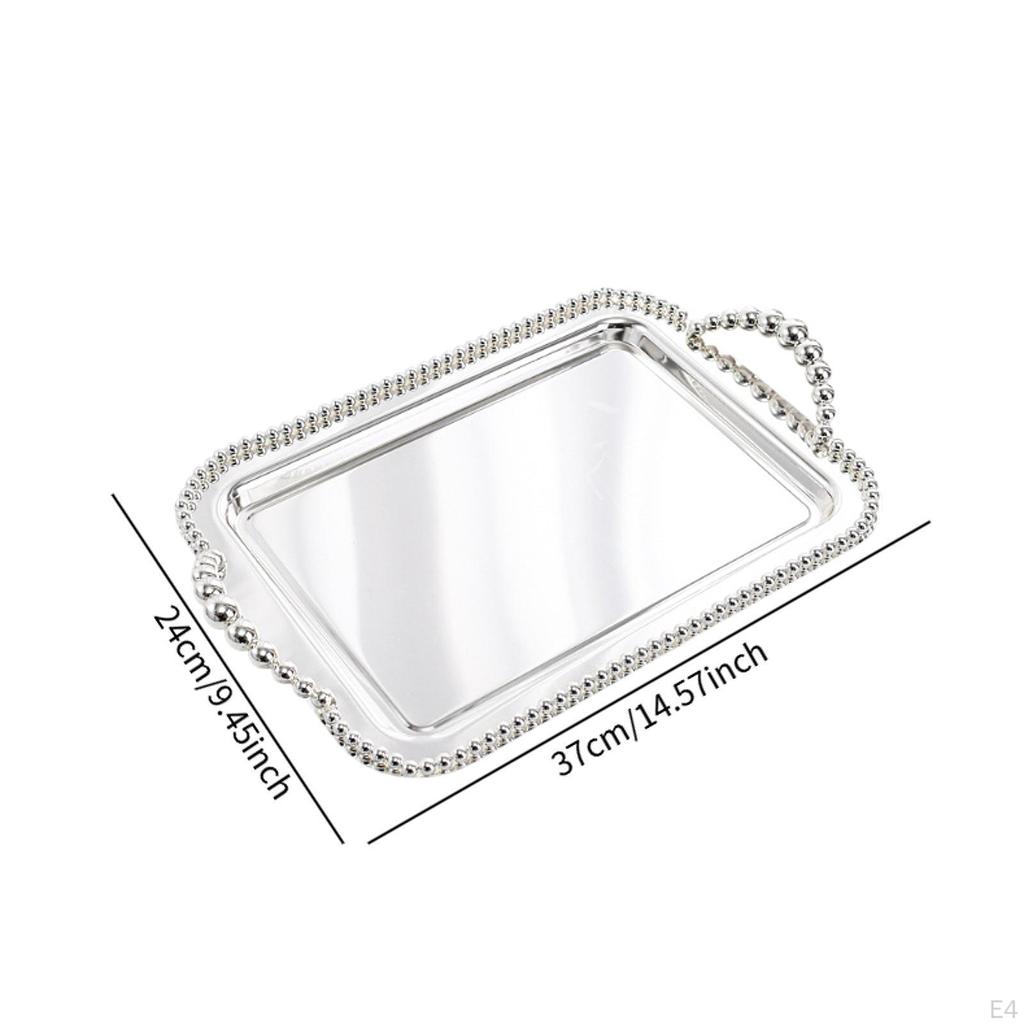 Прямоугольный поднос для сервировки, декоративная элегантная чашка для чая Tay, украшения для десерта, еда для