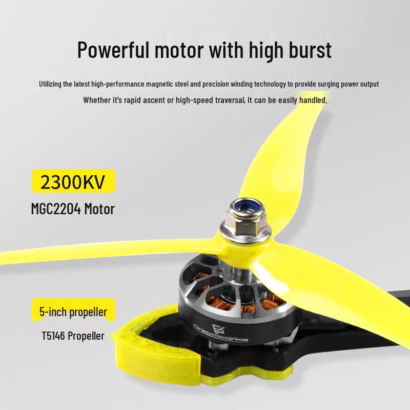 Jiūqiānfēng MAK4 5-inch FPV Drone Ready-to-Fly Kit