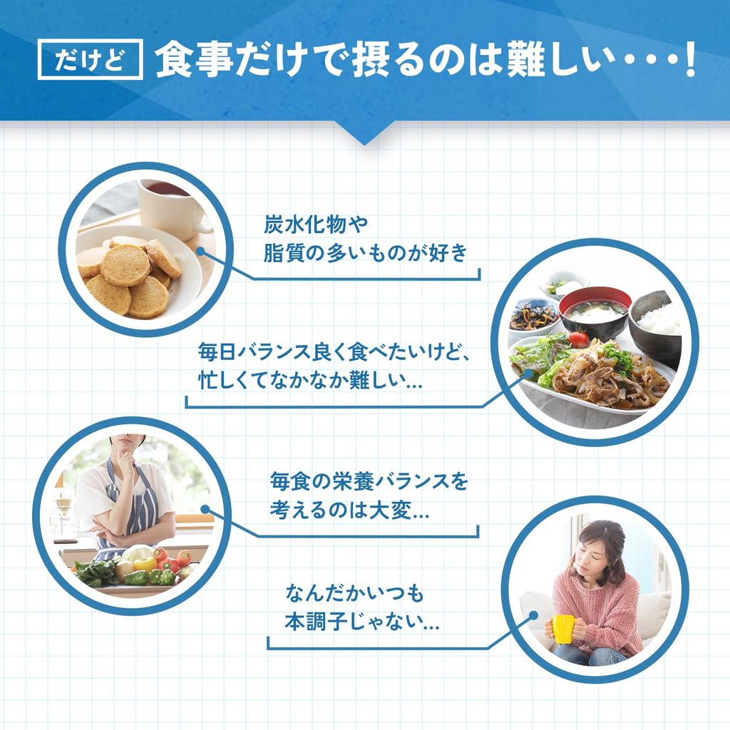 Fancl Мультивитаминно-минеральная основа POWER Добавка на 30 дней - Витамины, Минералы, Кальций, CoQ10 для поддержки питания