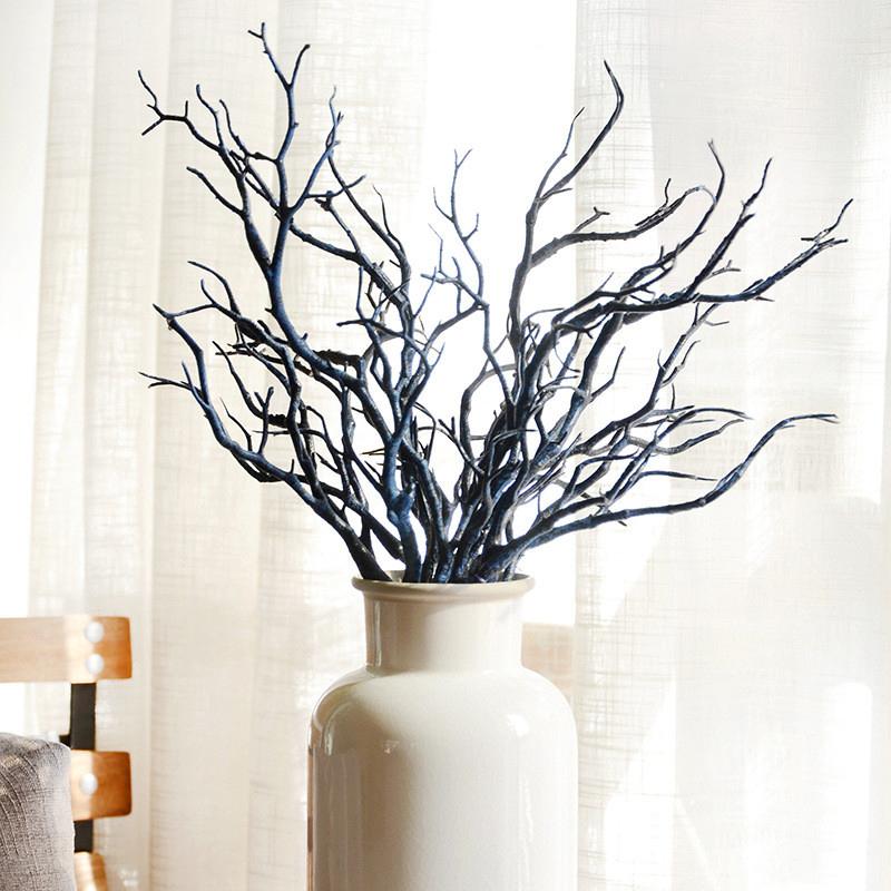 Искусственная длинная ветка дерева Diy Party Black Decoration Plant Dark Magic Style Tree For Hotel Store Restaurant Decor