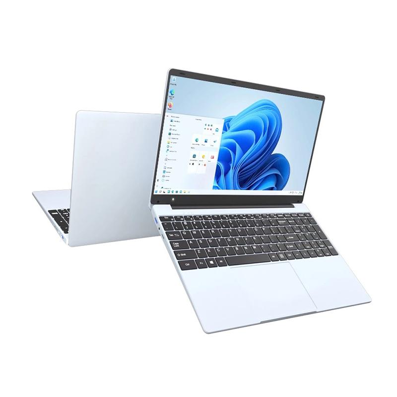 Ноутбук с Windows 11, 15,6-дюймовый дисплей 1920x1080 FHD IPS, 16 ГБ ОЗУ, 128 ГБ/256 ГБ/512 ГБ/1 Тб SSD, клавиатура с подсветкой, сканер отпечатков пальцев, 2,4/5 Гбит/с, Wi-Fi