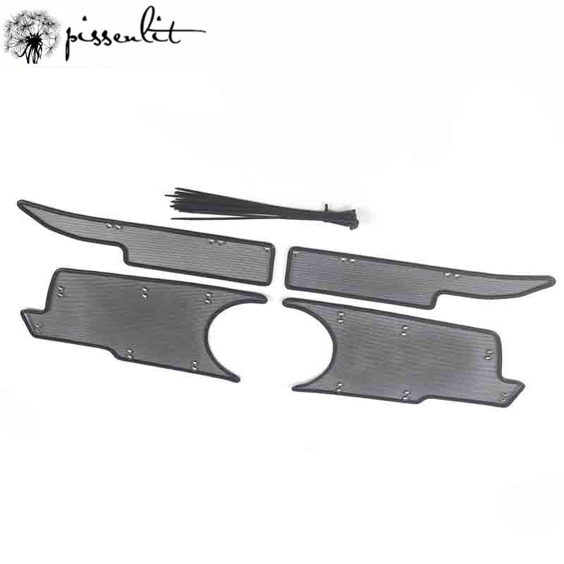 For Mercedes-Benz GLC X253 2016-2024 Car Accessories Grille Insert Net Anti-insect Dust Garbage Proof Stainless Inner Cover Mesh