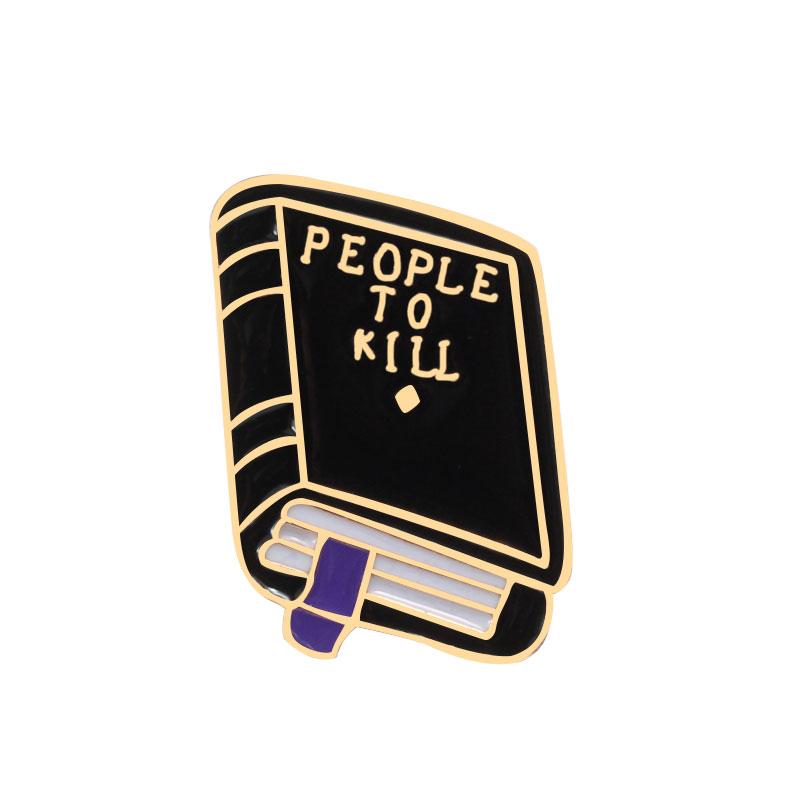 Women men's lapel Pins Cute Cartoon Brooch Retro Game Machine Plane Metal Badge Guitar Music Bike Cool Letter enamel Pin jewelry