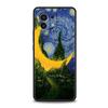 Чехол для телефона для Xiaomi Mi 14 13 12 11 Lite 13T 12T 11x 11T 10T Pro 9T Note 10 Lite Мягкий силиконовый чехол Звездная ночь Ван Гог