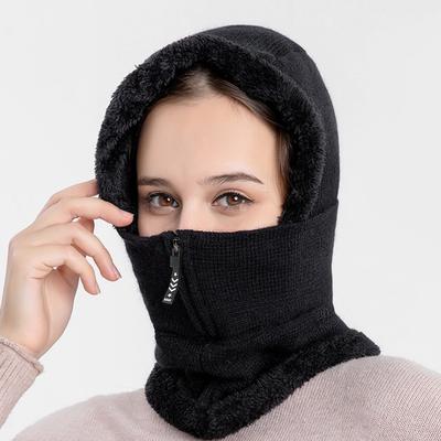 Зимняя одежда для холодной погоды: манишка, бафф для шеи и шапка