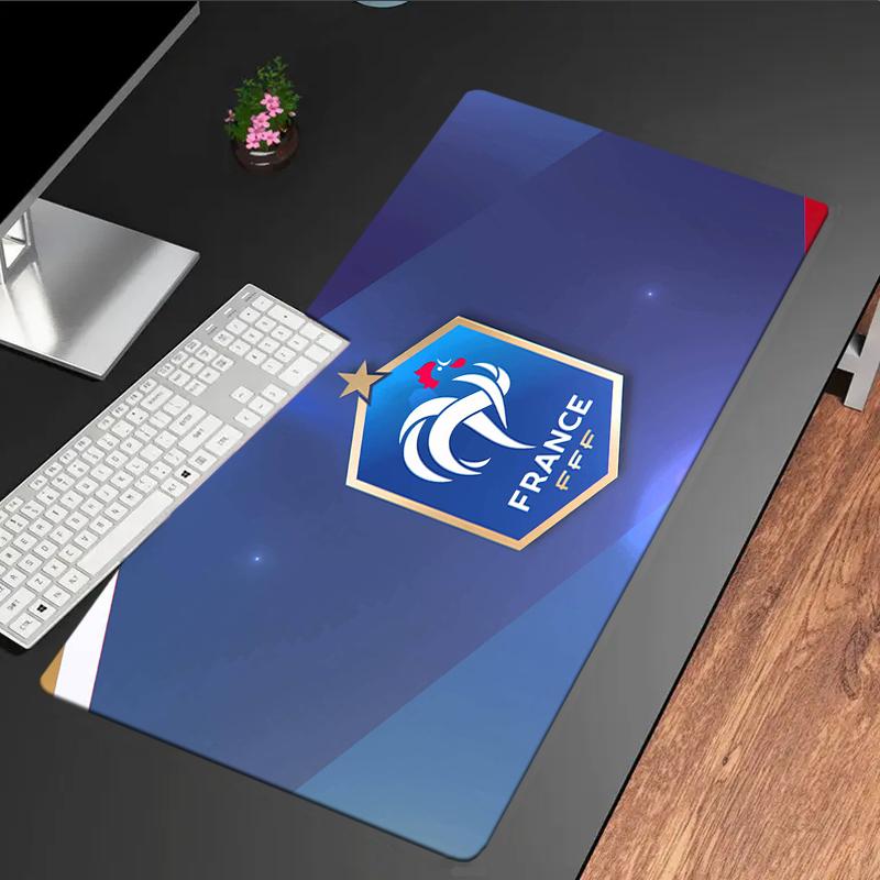 France Football Emblem Mouse pad, Gaming Mouse Pad, keyboard pad, Desk Decor for computer notebook Fan Gift Birthday Gift