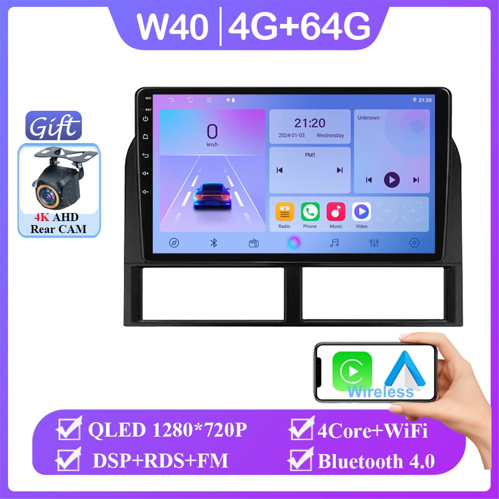 Android 14 2 Din автомобильный радиоприемник мультимедийный плеер навигация для Jeep Grand Cherokee II WJ 1998 - 2004 Carplay Auto GPS DVD головное устройство