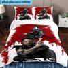 Norman's Forest Journey 3pcs Bedding,Including 1pc Duvet Cover And 2pcs Pillowcases Perfect for Christmas,Ideal for Bedroom, Dormitory