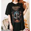 Ретро 90-х Футболка Baldurs Gate 3 Baldurs Gate 3 Игровой Фан Комфортная Графическая Футболка Подарок для Женщин и Унисекс Унисекс Футболка
