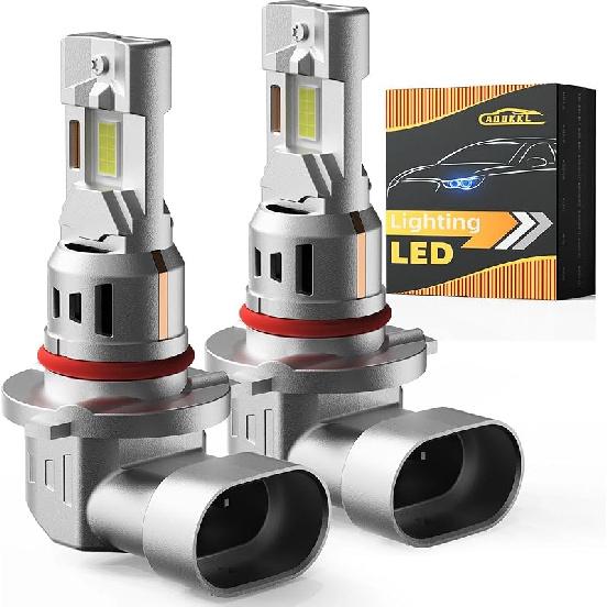 H11/H8/H9 Light Bulbs,Super Bright 6500K Cool White, Direct Replacement For Halogen Bulbs,High Visibility,70000H Lifespan, No Flicker