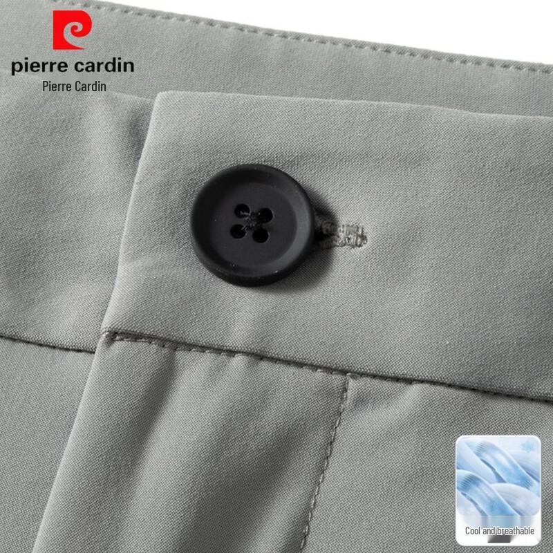 Pierre Cardin Мужские летние повседневные брюки прямого кроя