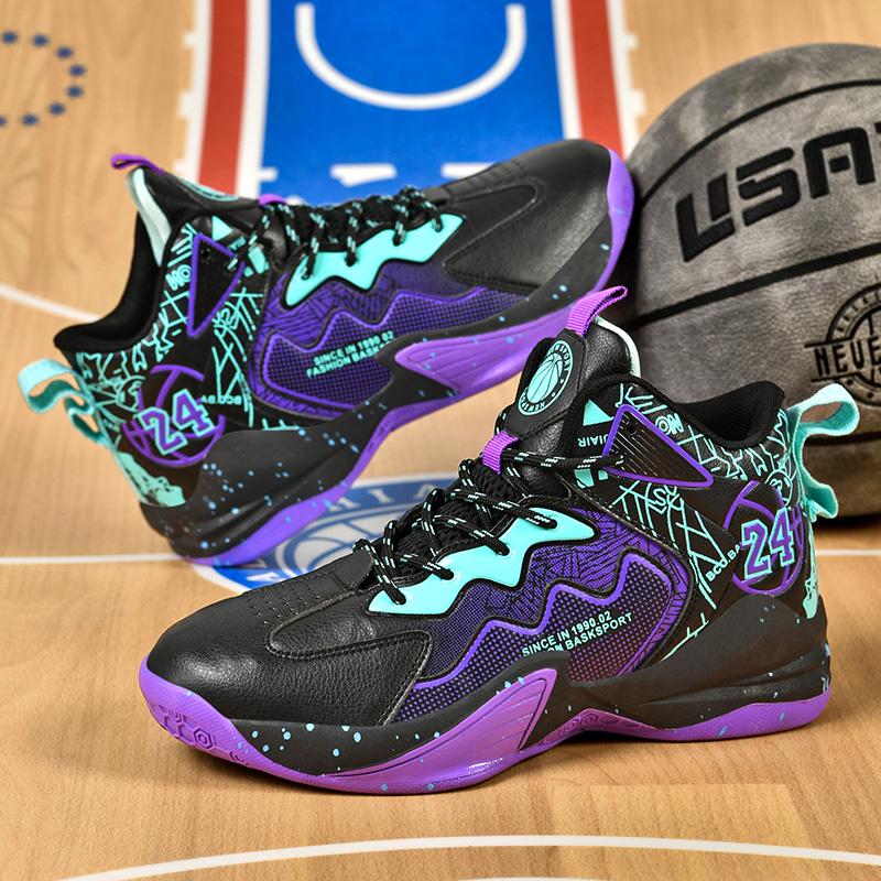 Модные мужские баскетбольные кроссовки Field Casual Original Men Training Non-Slip Basketball Boots Breathable Luxury Wearable Tennis Sneakers