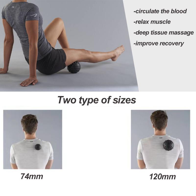 Массажный мяч Мышцы Спина Стопа Плечо Подколенное сухожилие Мяч Триггер Пенальти Высокое качество Йога Пилатес
