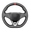Черный чехол на руль из искусственной кожи для Opel Astra K Corsa F Combo E Grandland X Insignia CT Mokka Vauxhall Holden