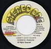 7inch Record DERRICK PARKER - I Don't Give Chance NONE Stereo One 1989 Jamaica Reggae, Ska & Dub Used