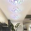 9W Crystal Flower Chandelier Crystal Petals Pendant Lamp LED Ceiling Lights  Kitchen