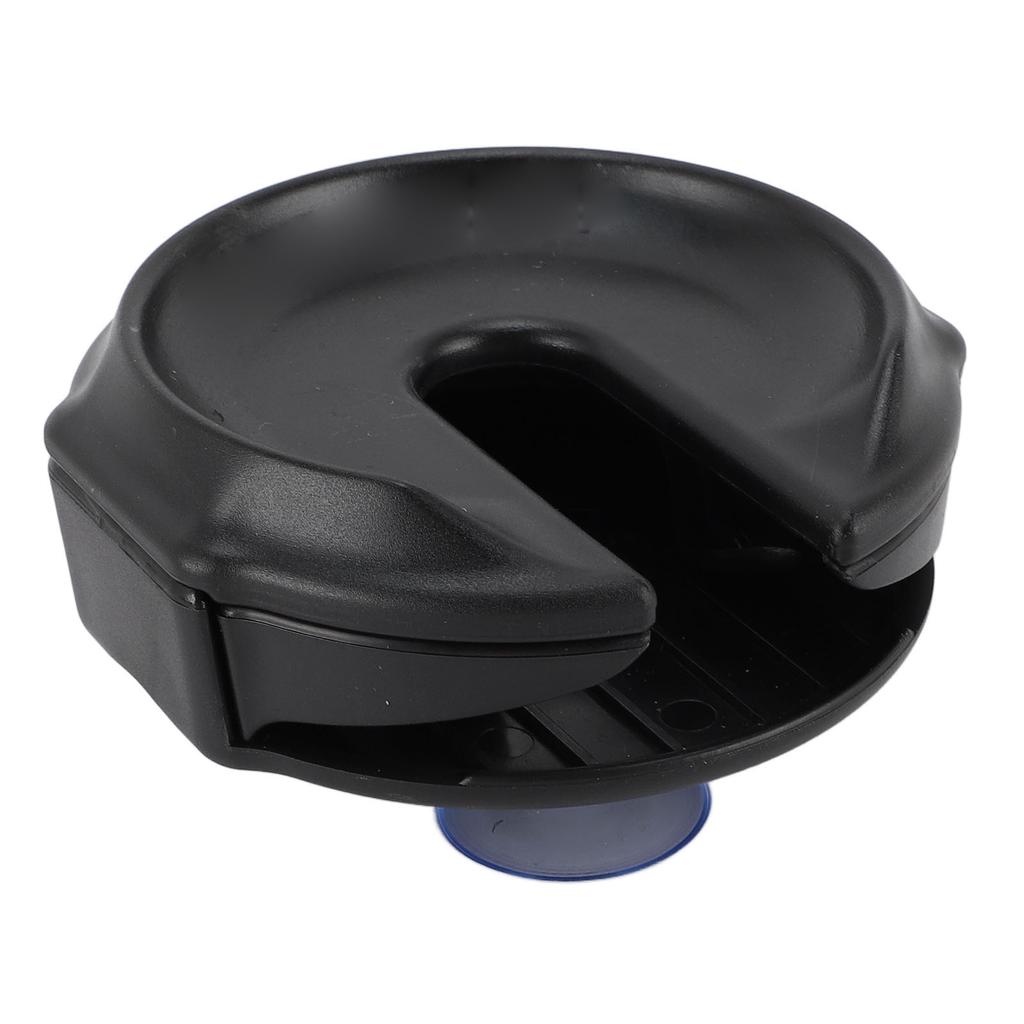 Outdoor Portable Wine Glass Holder Base Rack with 3 Attachments for Boats Picnics Patio Black