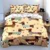 Dachshunds, hearts, striped scarves. Bedding sets Duvet cover sets Duvet covers Pillowcases(1 * Duvet Cover 2 * Pillowcases without duvet insert)
