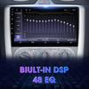 2 Din Android 12 автомобильное радио для Ford Focus 2 3 Mk2/Mk3 2004-2011 мультимедийный видеоплеер GPS 4G Carplay Auto Stereo RDS головное устройство