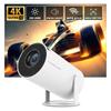 New HD Portable Projector HY300 4K Decoding Android 11 5G WiFi 6 200 ANSI Allwinner H713 BT5.0 1080P 720P Home Theater Outdoor Projector