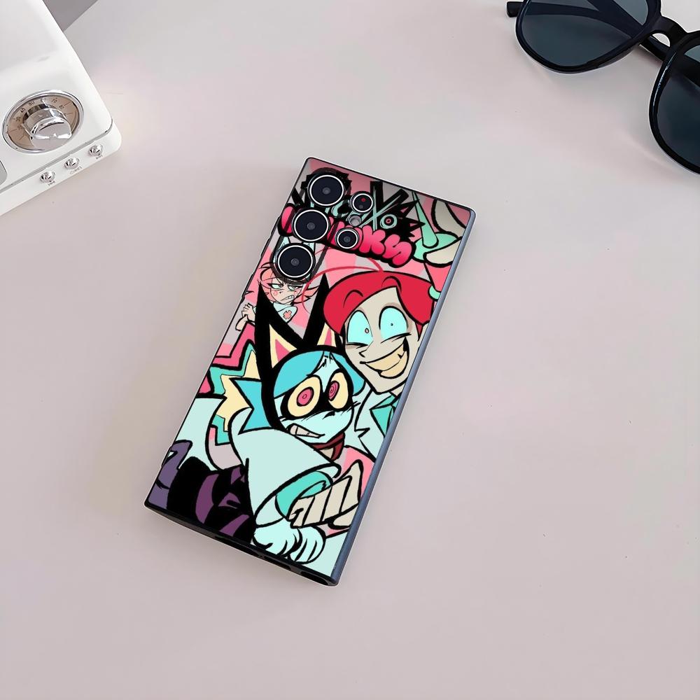 Anime P-Psychocuties Mimi Phone Case For Samsung Galaxy S25 S24 S22 S23 Ultra S21 S20 Plus rosted Non-Slip Full Cover Soft Case
