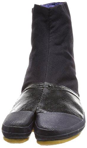 Moonstar Tabi Work Shoes for Men and Women, Practical and Lightweight, 5-Piece Tabi A, Black, Size 26.0 Cm, 2E