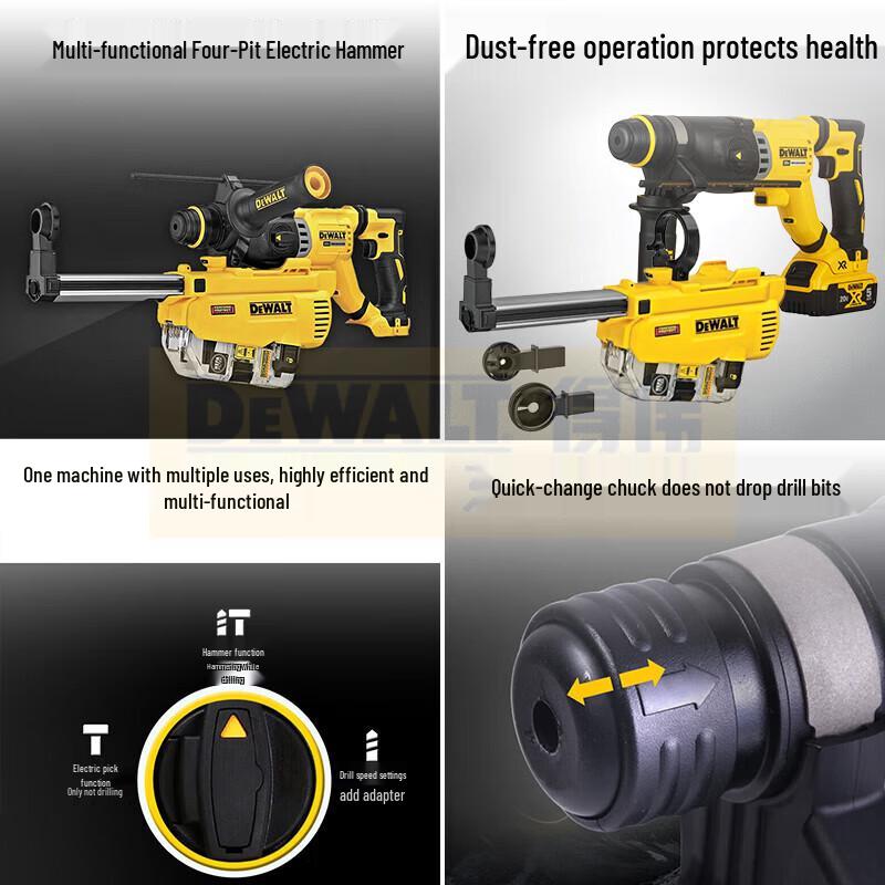 Беспроводные ударные дрели DeWalt и аксессуары, штекер CN (адаптер в комплекте)