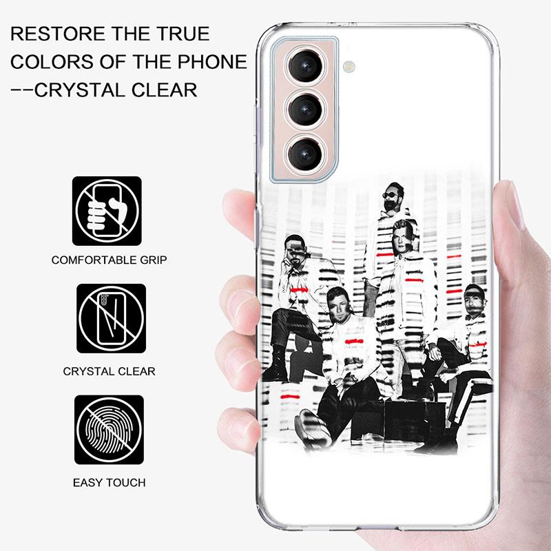 B-Backstreet Boys BSB Мягкий чехол для телефона для Samsung Galaxy S25 Edge S24 S23 FE S21 S20 S10 Plus S22 S26 Ultra Чехол Прозрачный Чехол TP