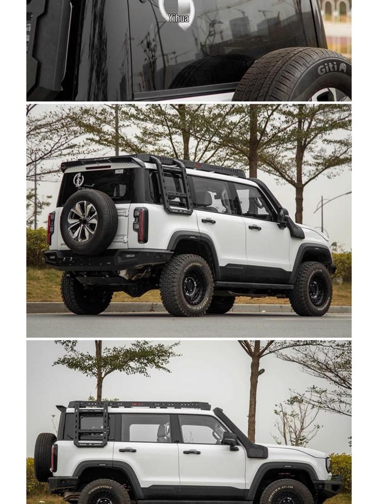 Magic Core City Hunter Edition BJ40E/C: Заднее антикрыло и спойлер-«утиный хвост» для Range Extender