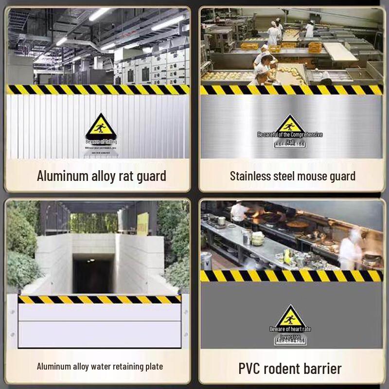 YUELIGPIN Stainless Steel Rat Guard