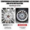 QZGF3 4pcs 3D 56mm Car emblem Wheel hub Center Cap Badge covers sticker Decals Styling accessories For KIA EV6 Sorento Niro Stinger