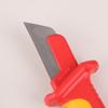 Нож электрика Ножницы для зачистки изолированного кабеля Ручной инструмент для проводов с фиксированным лезвием