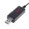 USB to D.C 5.5/3.5mm Power Cable Portable USB Power Booster 5V to 9V/12V Step Up Converter for Router Modem & Small Electronics