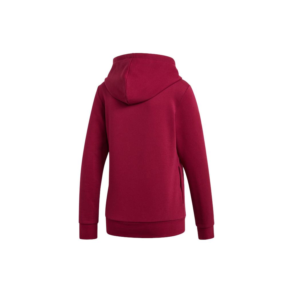 Adidas Толстовка с буквенным принтом и длинными рукавами, женские топы, красный GP8733