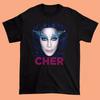 Черная футболка с коротким рукавом унисекс Cher Dressed to Kill Подарок для фаната Все размеры.... Футболка Unisex