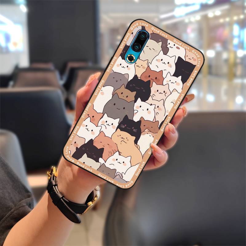 Мультяшный силиконовый чехол для телефона Meizu 16S противоударный TPU противопыльный противоударный защитный чехол с полным покрытием прочный мягкий чехол