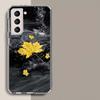 Осенние Листья, Красные Кленовые Листья Чехол для Телефона Для Galaxy A14 A24 A34 A54 Samsung A02S A12 A22 A32 A42 A52 A72 A13 A33 A53 5G A03 A0