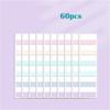 1 Set Morandi Index Stickers Stationery Daily Planner Label Memo Stickers DIY Color Fluorescent Sticker Bookmark Classify Marks