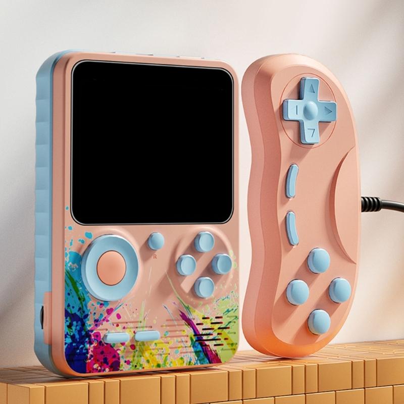 Игровой контроллер 500 в 1 с 500 классическими играми, аккумулятор 1000 мАч, портативная игровая консоль для детей и взрослых, поддержка подключения к телевизору