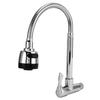 Kitchen Sink Faucets Rotated 360 Degree Adjust Water Volume Easily Install Rust Proof Pull Down