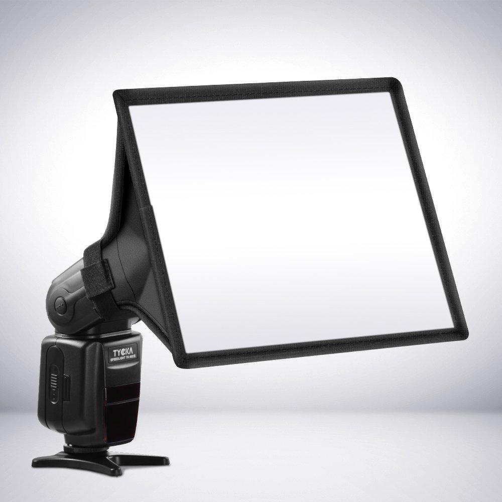 Strobe Softbox TYCKA 33x20cm Studio Flash Diffuser Softbox Universal Foldable Reflector TK010