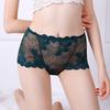 Yu Mei 8973 Women's Plus Size Lace High Waist Sheer Cotton Crotch Panties
