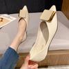 Fashion Spring Shoes Ladies Designer Leather Flats Women Metal Buckle Slip On Loafers Cozy Sneakers Moccasin Female Casual Ballets