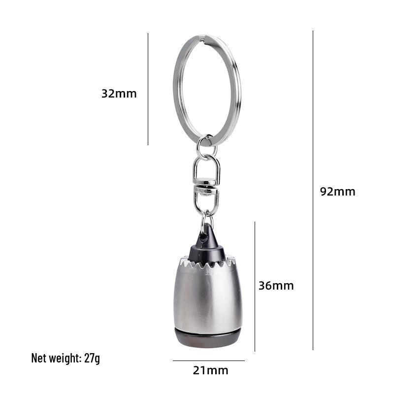 Брелок-модель самолета J-20: 3D Подвеска в виде самолета Сувенирный подарок